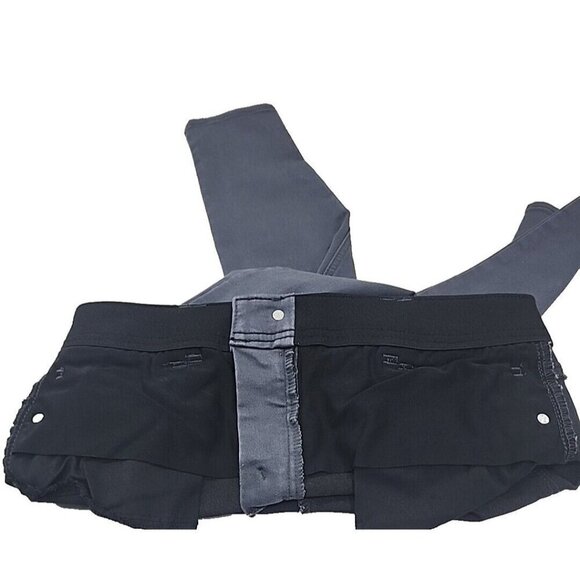 Democracy Ab Solution Gray Jeans Stretch Mid-Rise Pockets Women's 10 - Picture 9 of 11